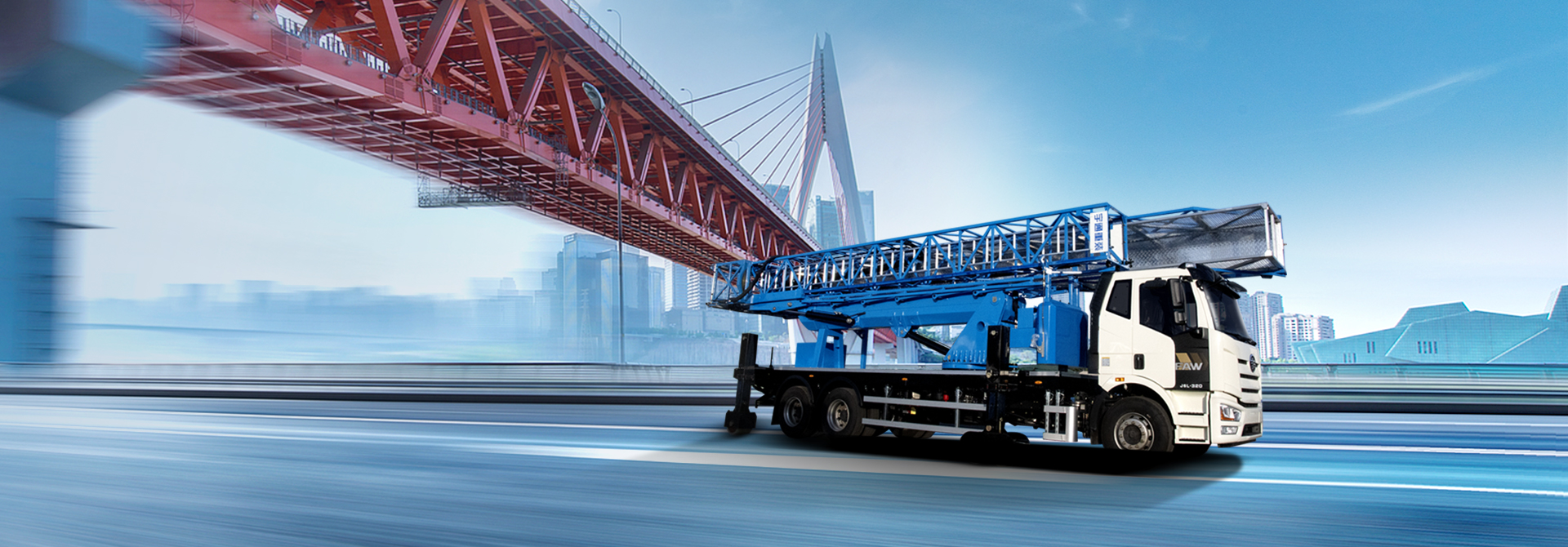 榮耀款3橋23米桁架式橋梁檢測(cè)車(chē)